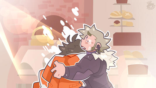 Thumbnail Size art of Jonesy and Sparks.