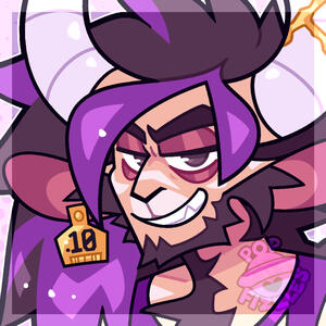 Hawthorne Avatar Digital artwork of Hawthorne (a satyr oc) cropped to fit a square avatar.